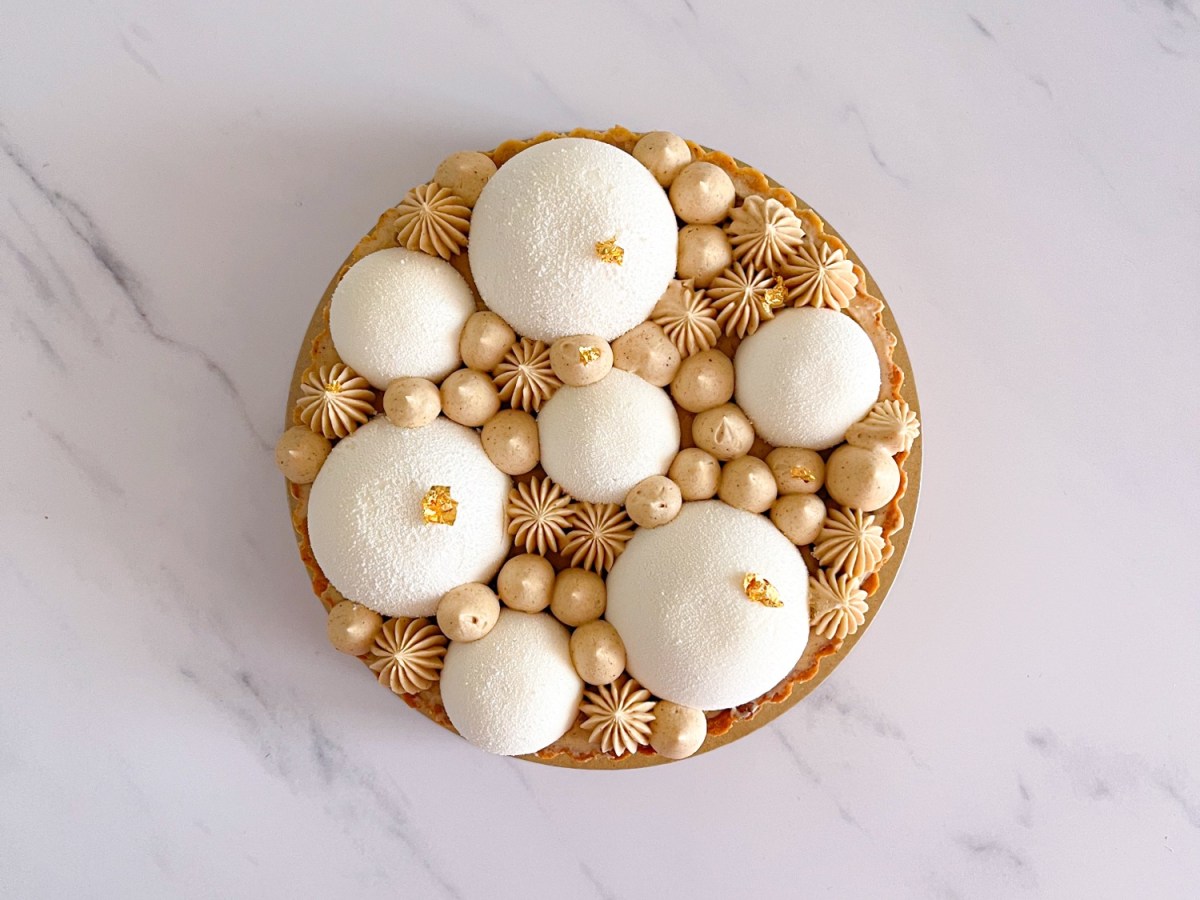 Crostata nocciole e ricotta 🤍 🤎