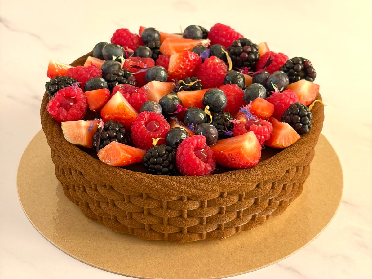 Colomba, cioccolato e frutti di bosco ♥️