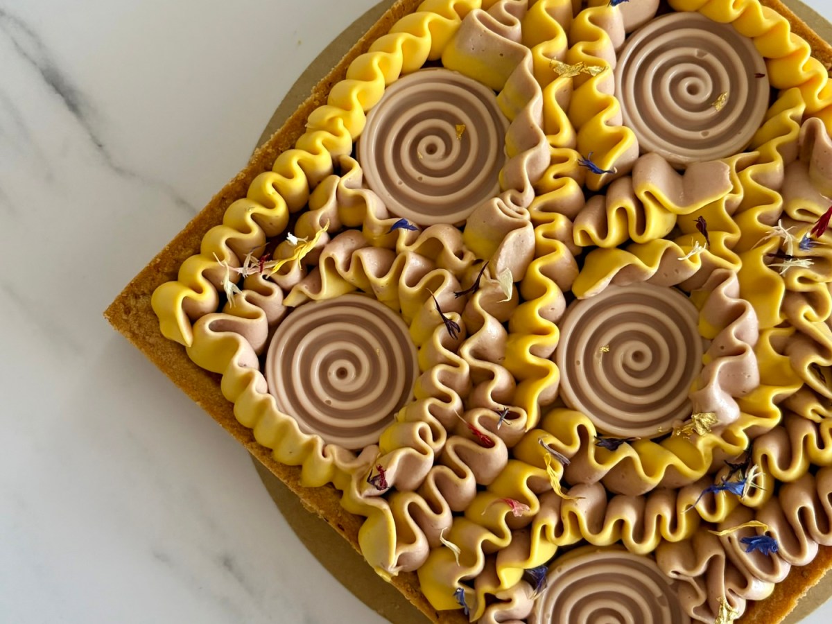 Crostata miele, nocciola e ruby 🍯 🌀